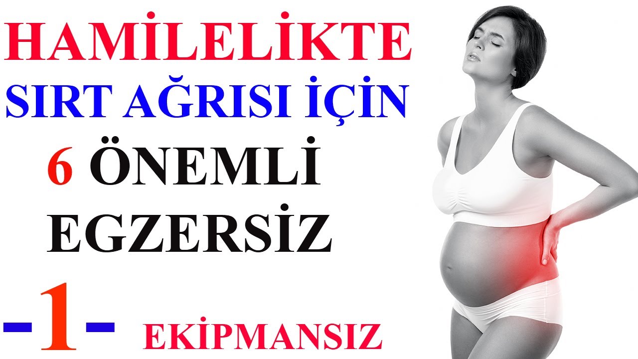 Hamilelikte Sırt Ağrısı İçin 6 Önemli Egzersiz- 1 - EKİPMANSIZ