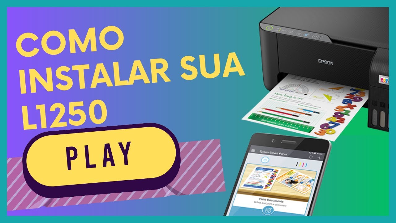 Como instalar a impressora Epson L1250 - Guia Completo