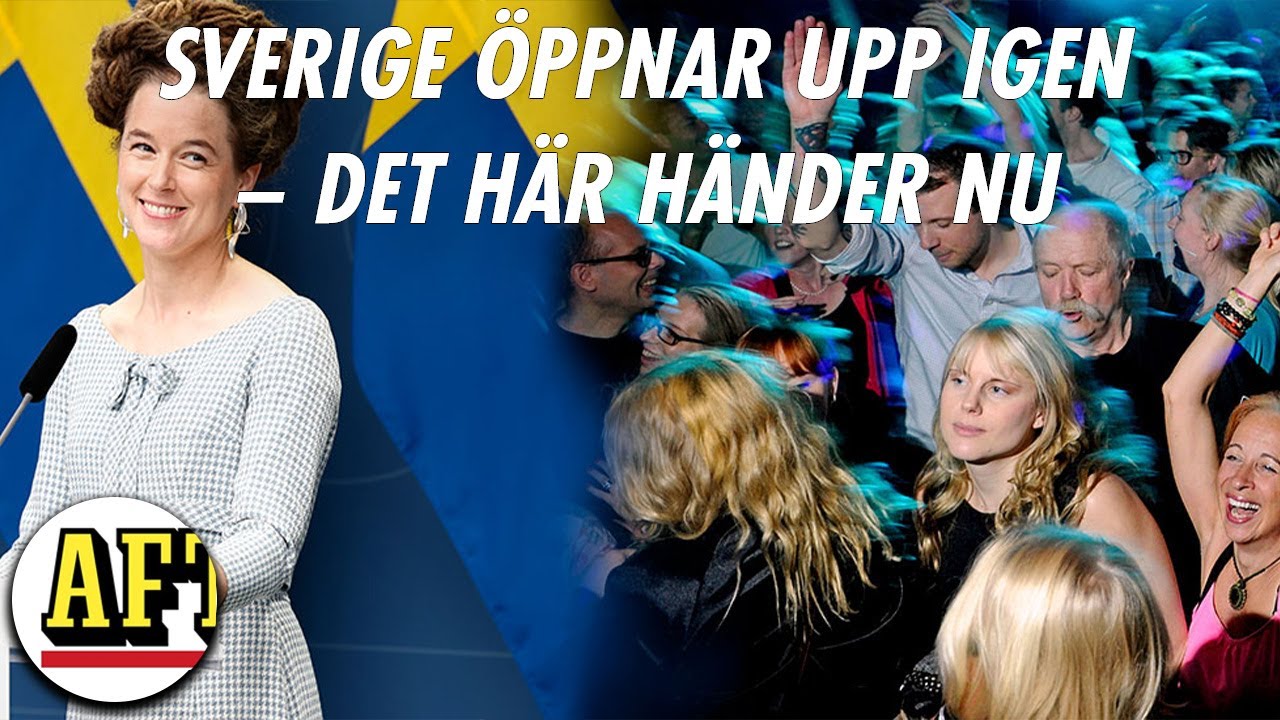 Sverige öppnar upp efter 568 dagar  – detta gäller från och med idag