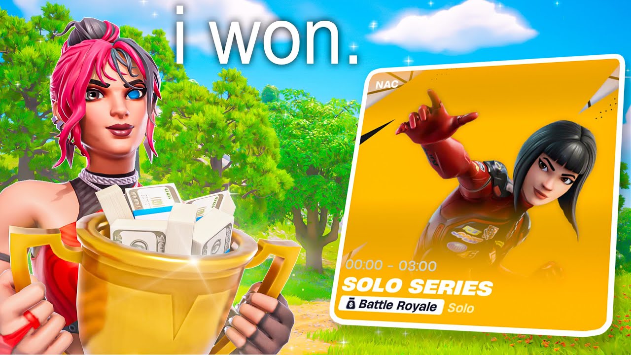 🏆 Я прошёл отбор на FNCS Solo Series! 🏆