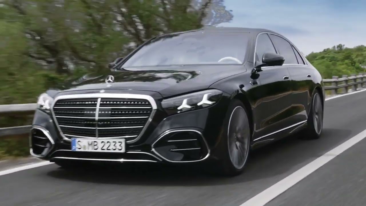 Mercedes-Benz S 580e 4MATIC Saloon long version with EQ Hybrid Technology Driving Video