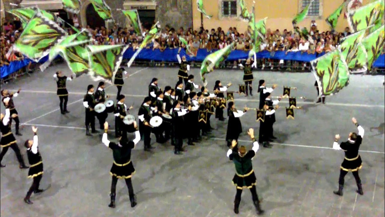 Sestiere Porta Maggiore Grande Squadra e Musici Palio Sbandieratori Quintana 2015 Domenica 5 Luglio