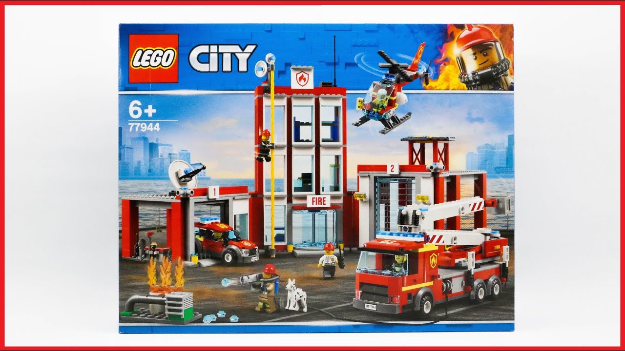 LEGO City 77944 Fire Station Headquarters Speed Build
