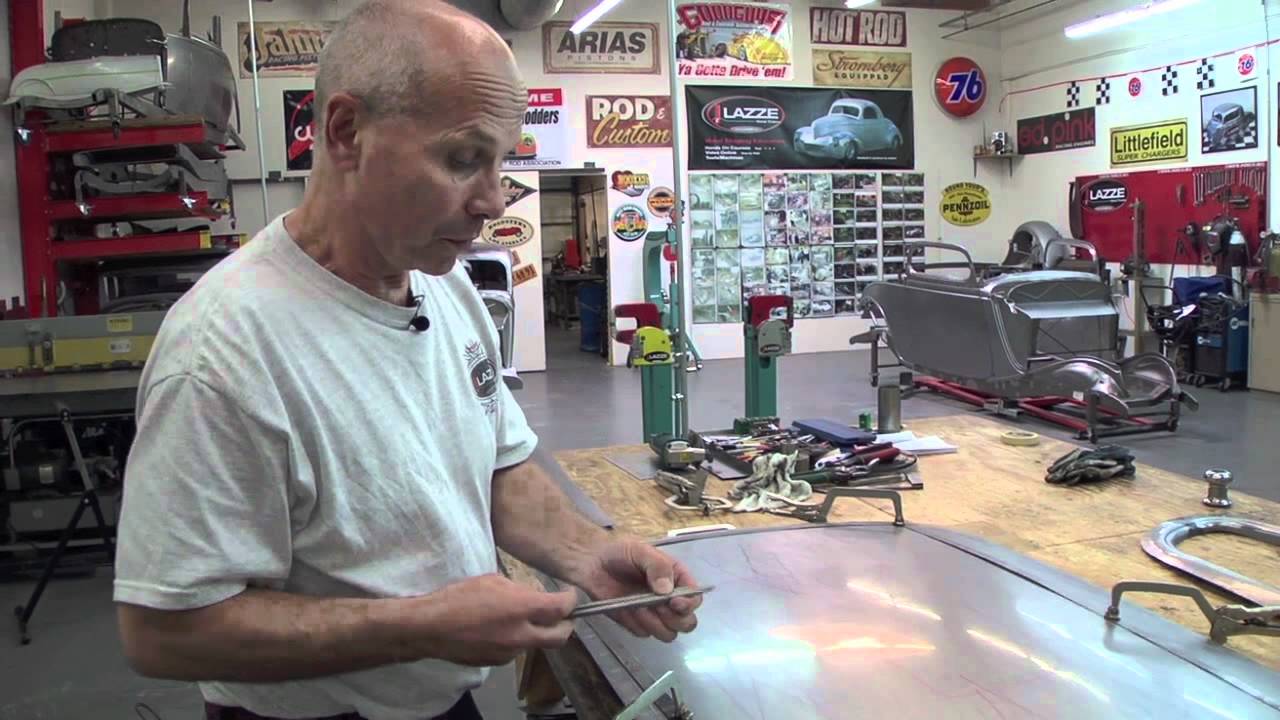 Metal Shaping with Lazze: How to Measure Material for a Door Skin