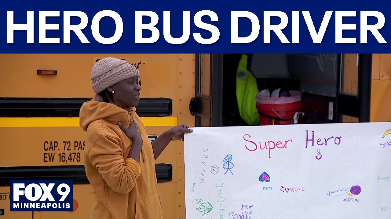 Bus driver becomes hero after saving 4-year-old boy