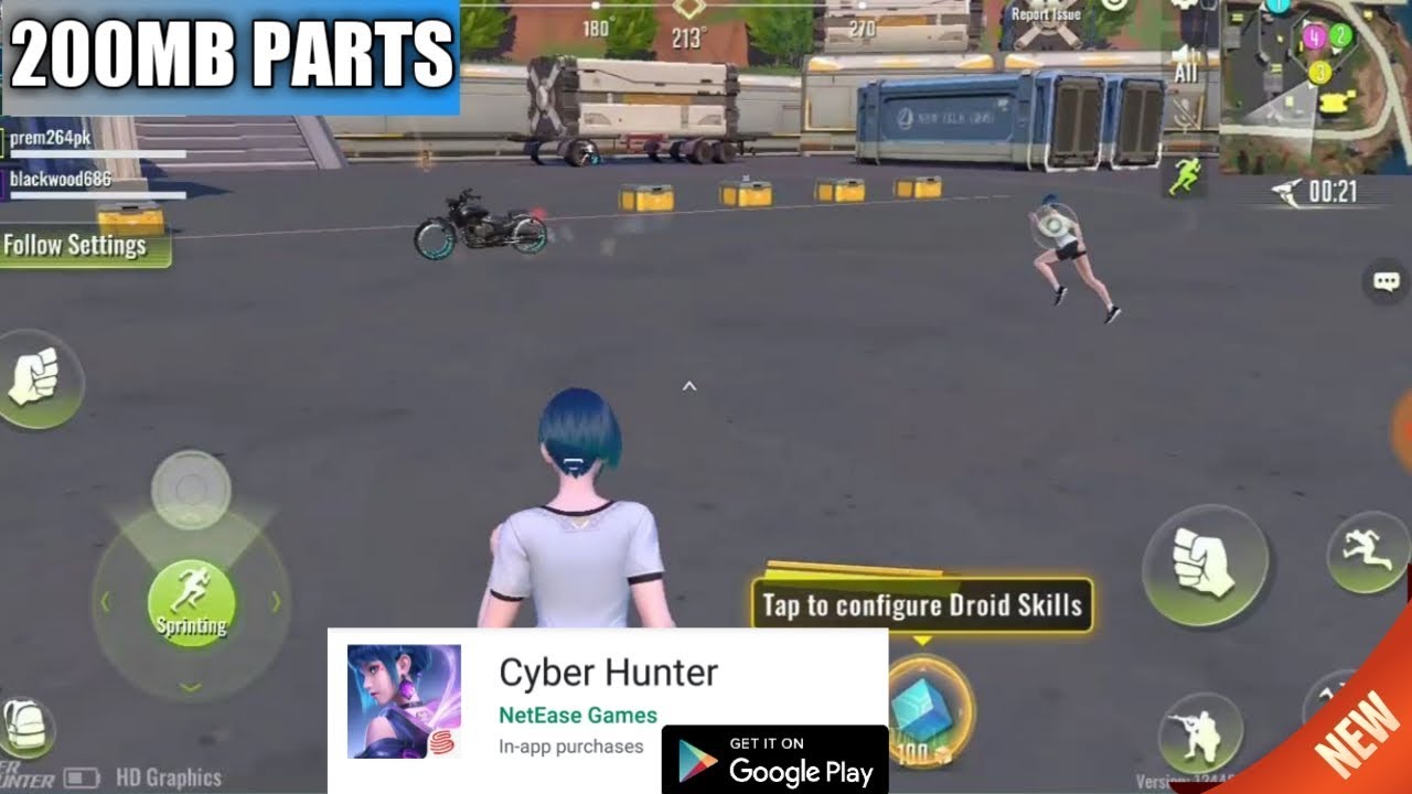 Download Cyber Hunter Battle Royale Game Android [APK+OBB]