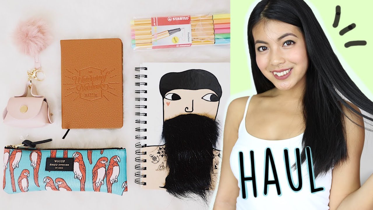 BACK TO SCHOOL HAUL 2017