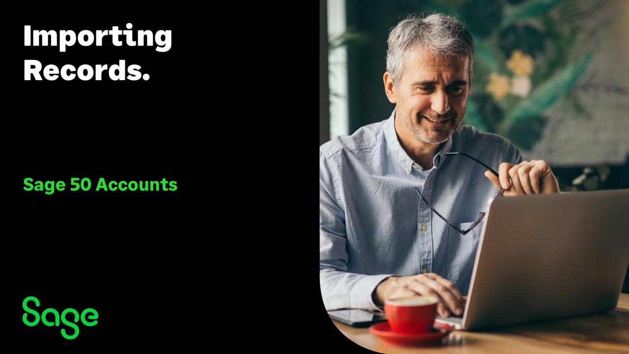 Sage 50 Accounts (UK) - Importing Records
