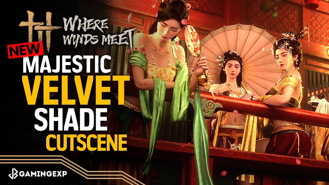 Where Winds Meet - Velvet Shade Revelry Hall Cutscene is PURE CINEMA #WhereWindsMeet #WWMCIES3