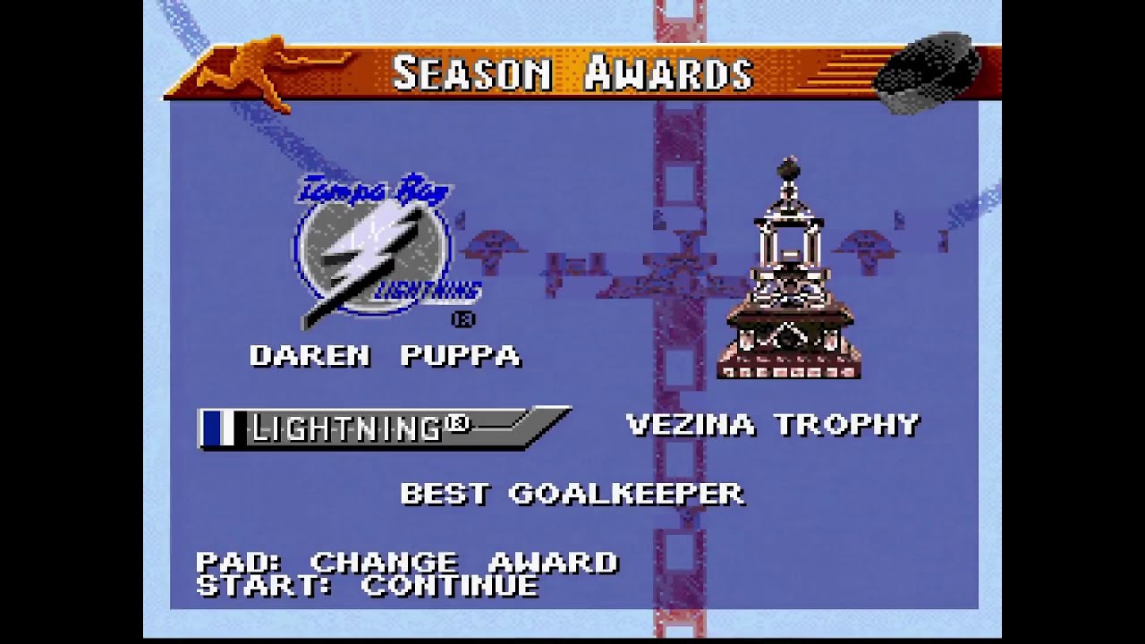 Season Awards Theme - NHL 97 Menu Soundtrack (SNES)