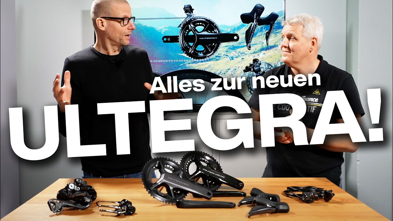 Shimano Ultegra R8100 Wireless 12-fach 2022 vs. Dura Ace R9200 Di2 Unboxing, Gewicht, Unterschiede