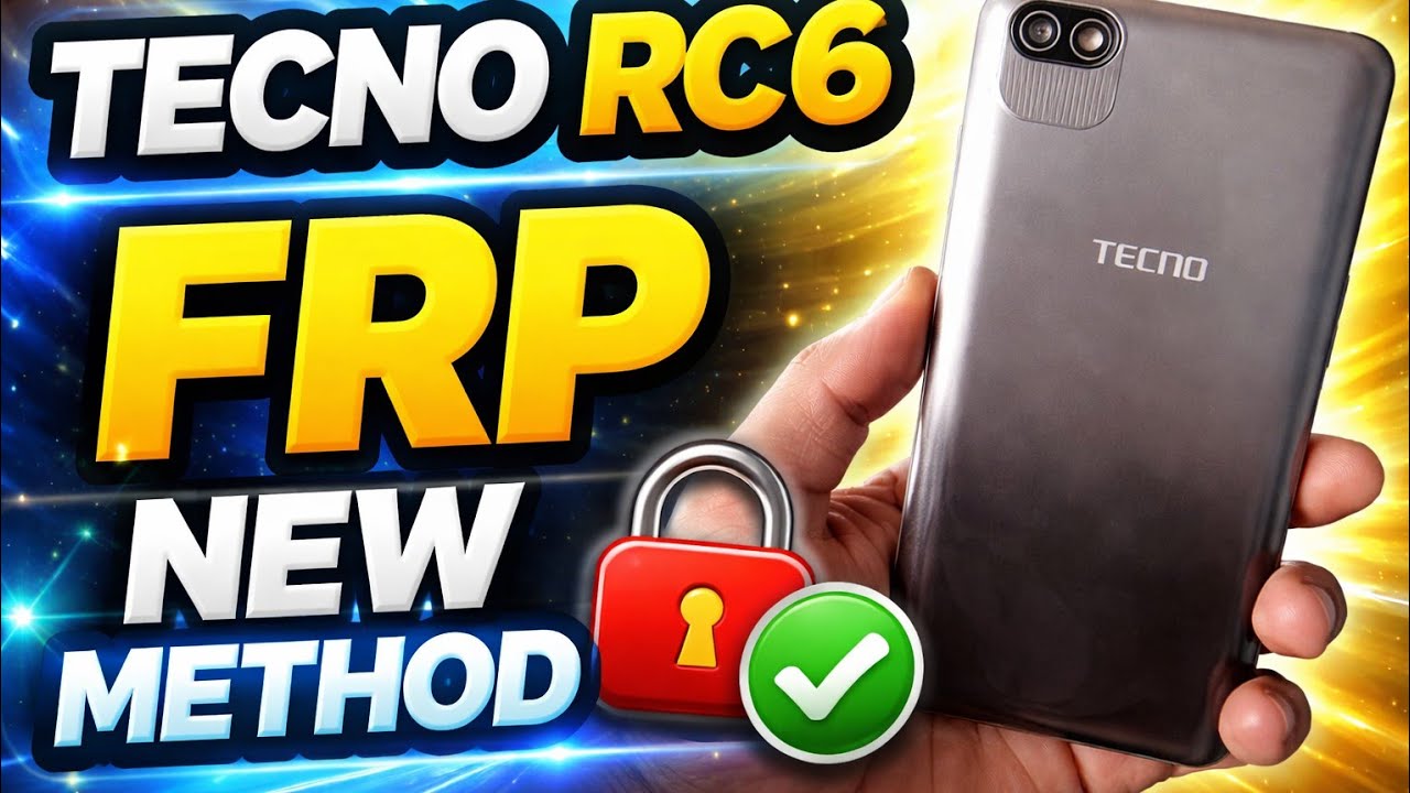 Tenco Rc6 bypass frp | Bypass Google Lock without Pc