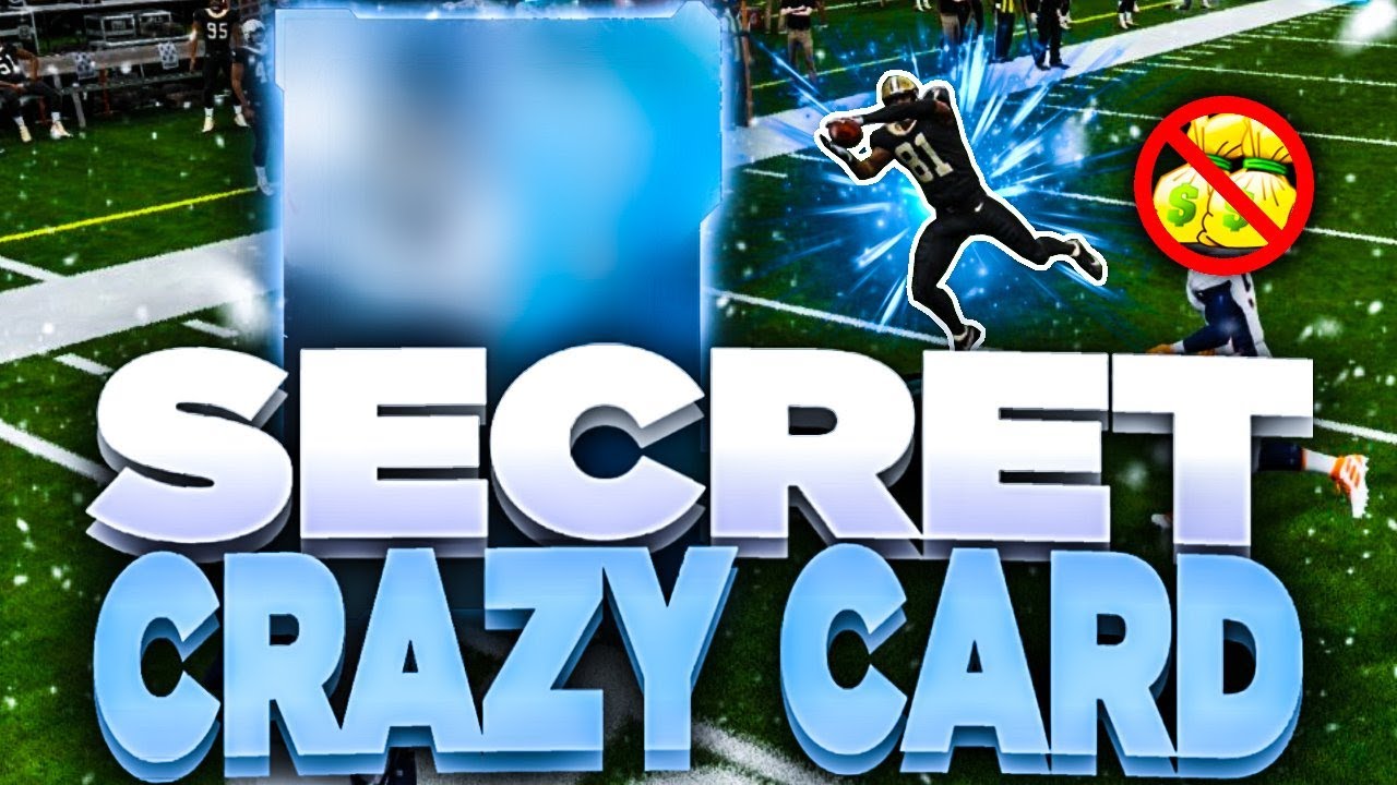 THIS SECRET CARD IS INSANE! | EVERYONE NEEDS THIS ZERO CHILL PLAYER! | MADDEN 21 NO MONEY SPENT!