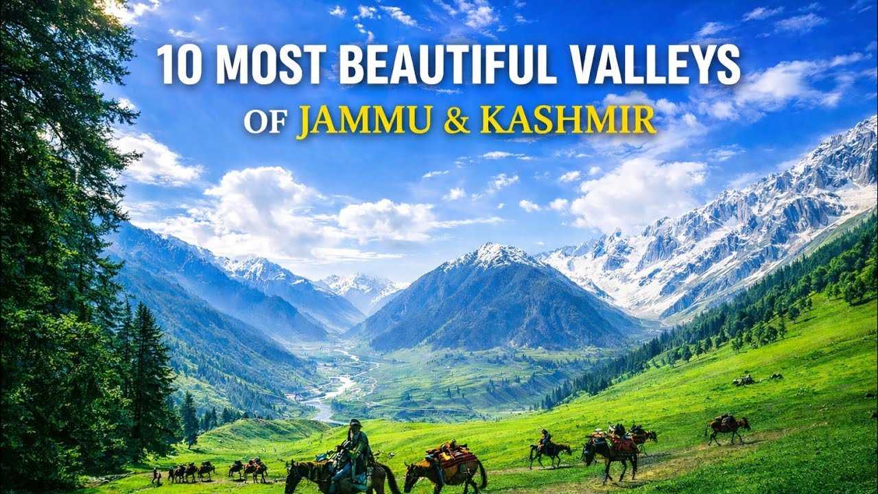 Most Beautiful Valleys of Jammu & Kashmir | Paradise on Earth Explained