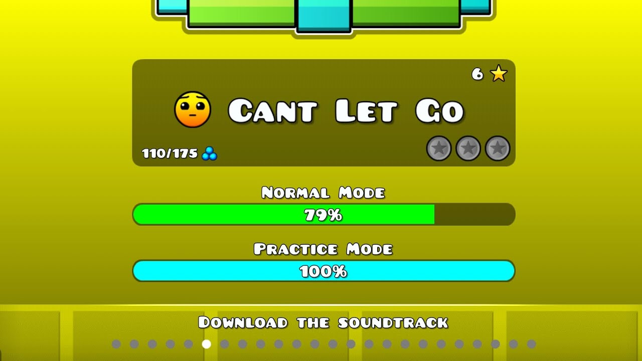Playing Geometry Dash