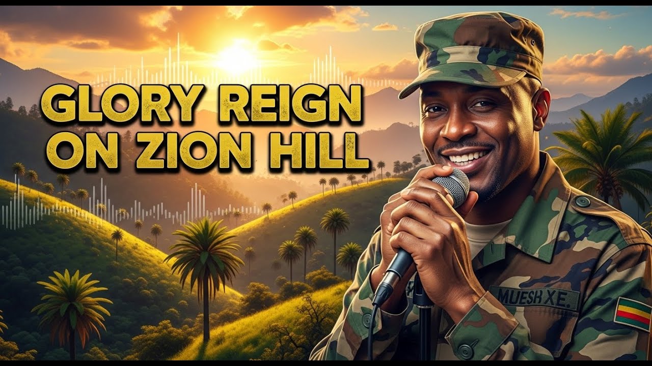 Glory Reign on Zion Hill 🌄 | Powerful Reggae Gospel Worship | Spiritual Uplift & Praise Anthem 2025