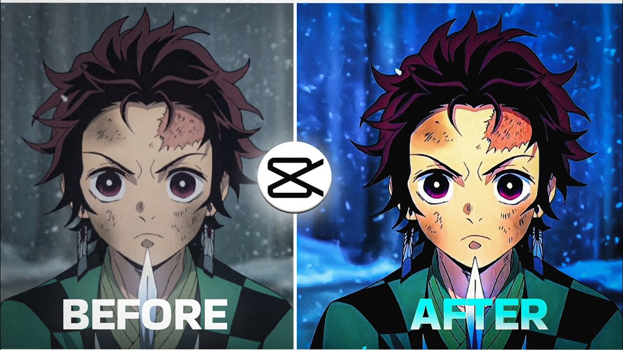 До и после | Учебник по качеству 4K/CC в CapCut | Учебник по Capcut AMV/редактированию