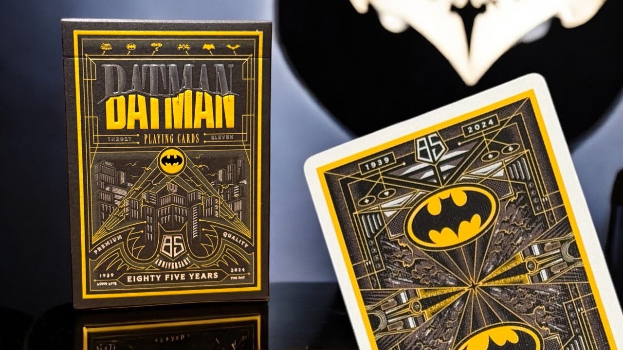 Deck Review - Batman 85th Anniversary Playing Cards - Theory 11