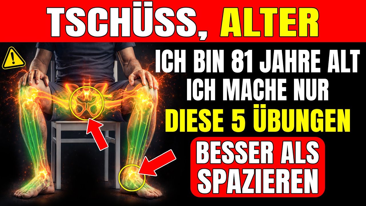 Über 60? Diese Übung im Sitzen ist sogar besser als Gehen – von einem Chirurgen bestätigt