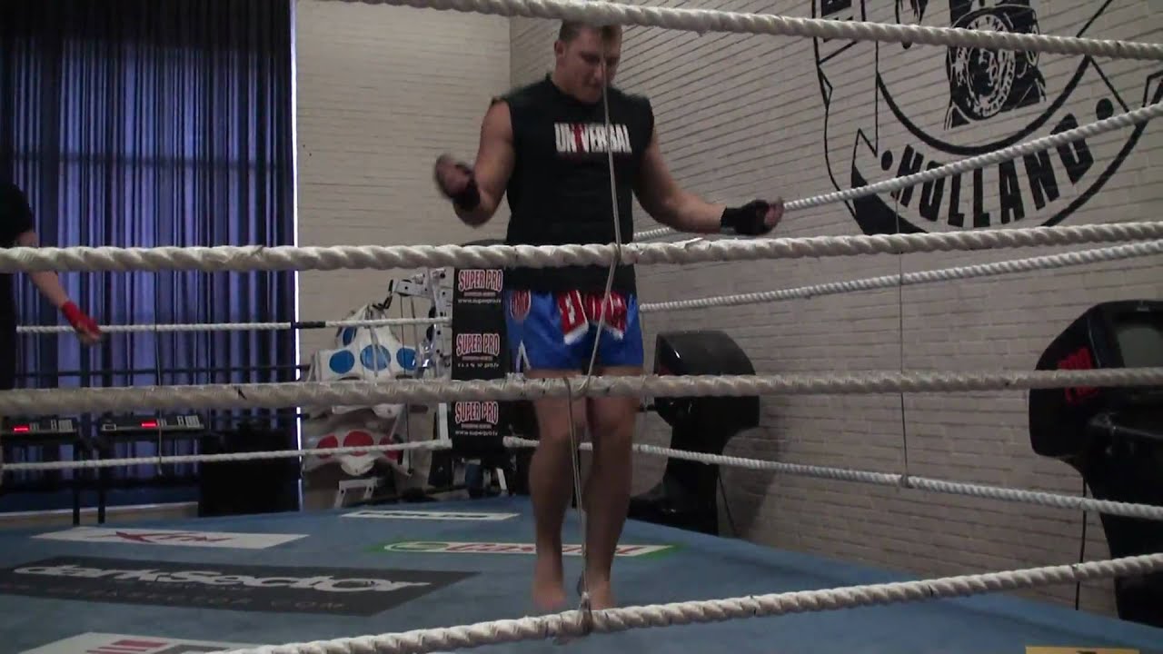Raul Catinas Training in Holland
