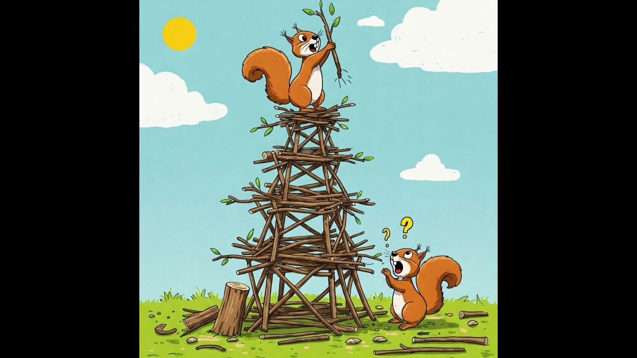 Cuento infantil 5  🐿️  🐿️ La Torre de los Hermanos Ardilla   Animados Talentos Diferentes