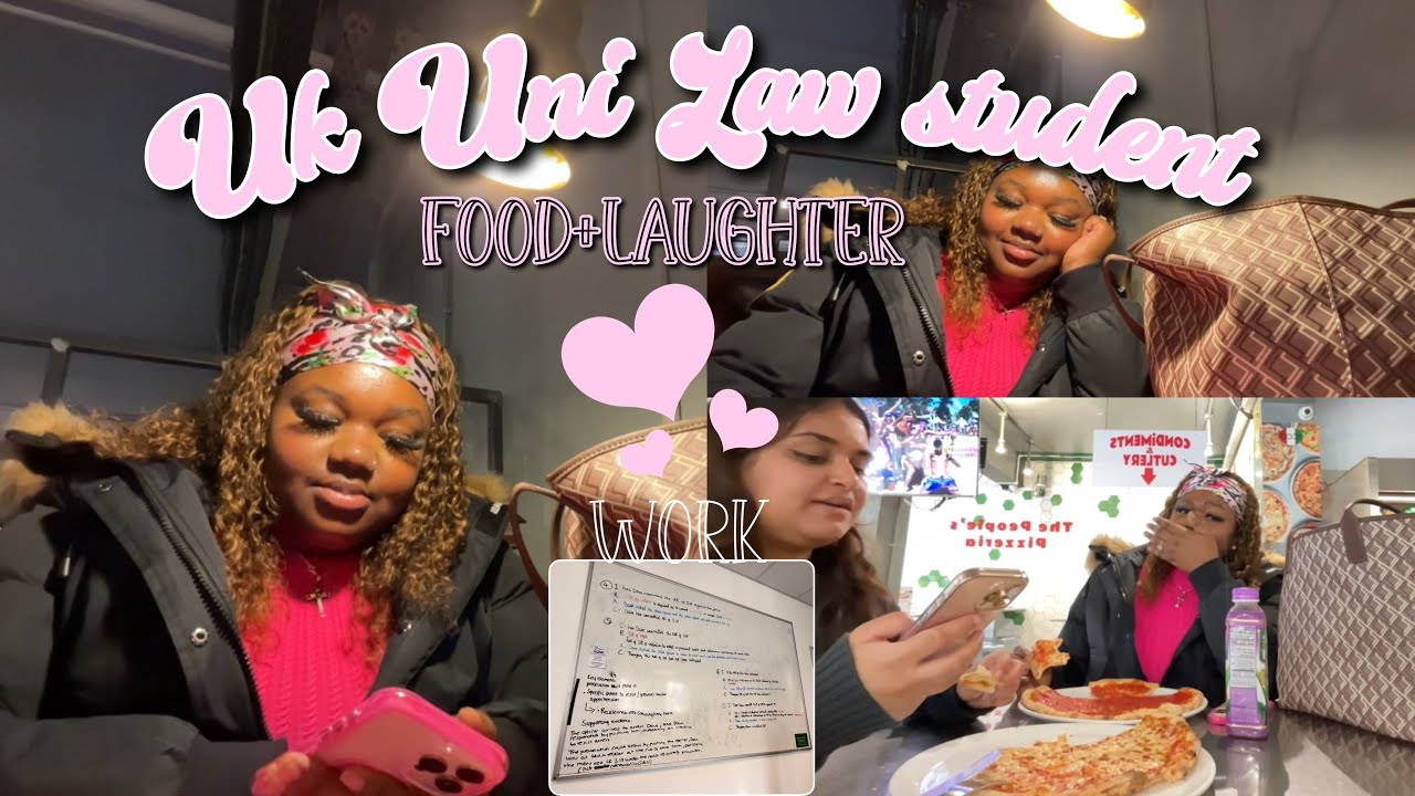 UK LAW UNDERGRADUATE STUDENT: law vlog, friends, classes, food + more 💘.