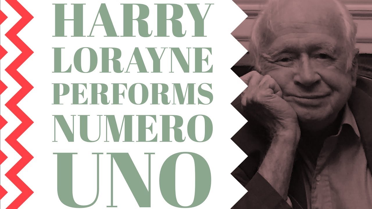 90 year old man does BEST Card Trick Ever! Harry Lorayne - Numero Uno!