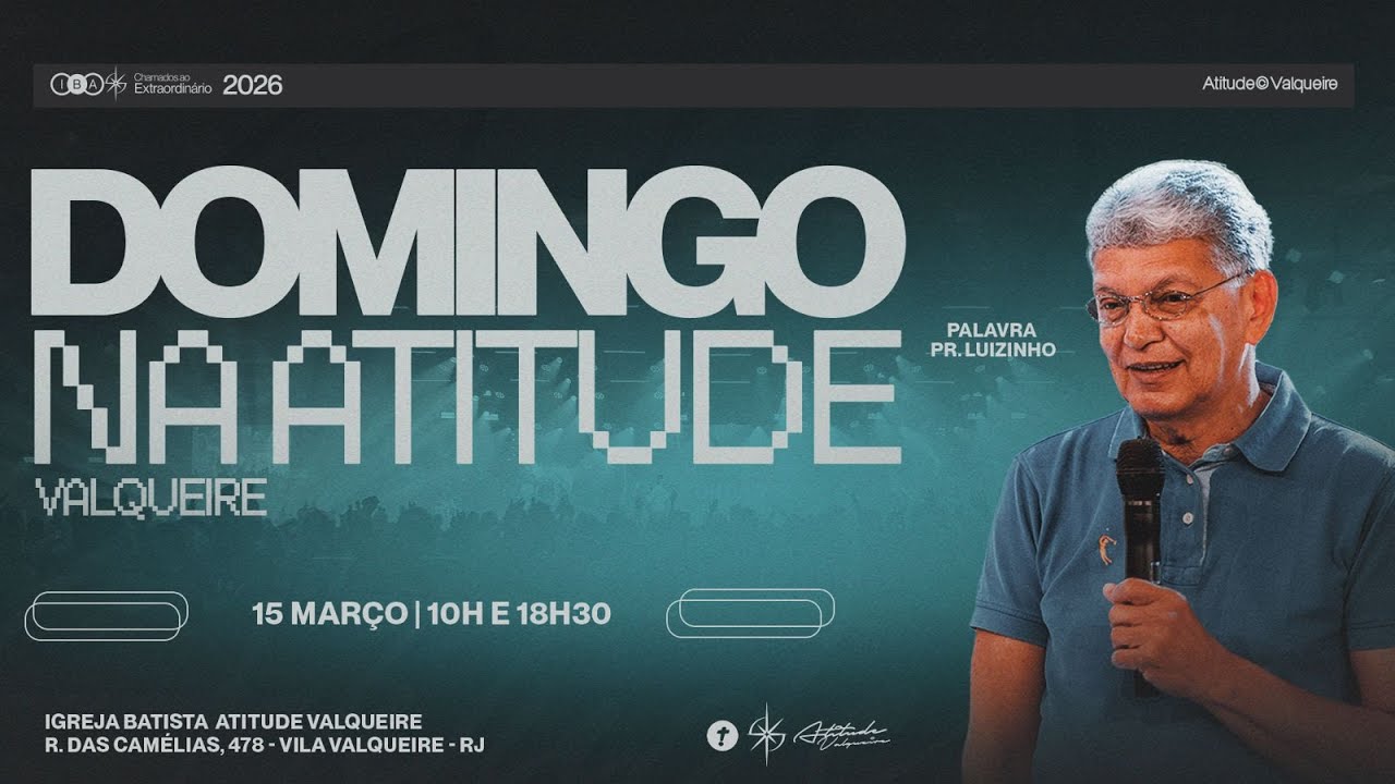 CULTO DE CELEBRAÇÃO 10:00H | #AOVIVO (15.03.2026)