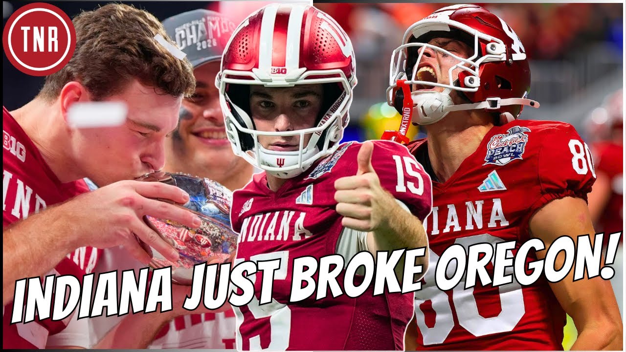 Indiana DESTROYS Oregon 56-22 | Hoosiers Headed to the Natty & CFP World on Notice