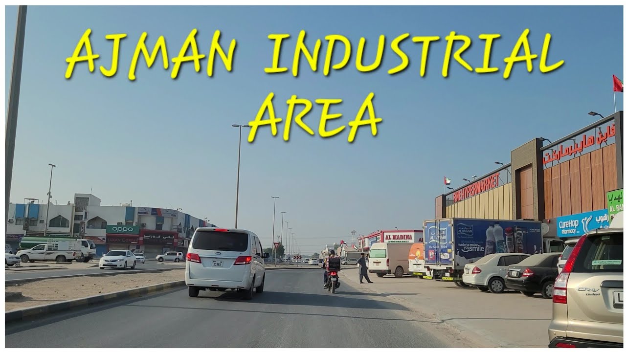 AJMAN INDUSTRIAL AREA DECEMBER 2022(@roaddrive2020 )