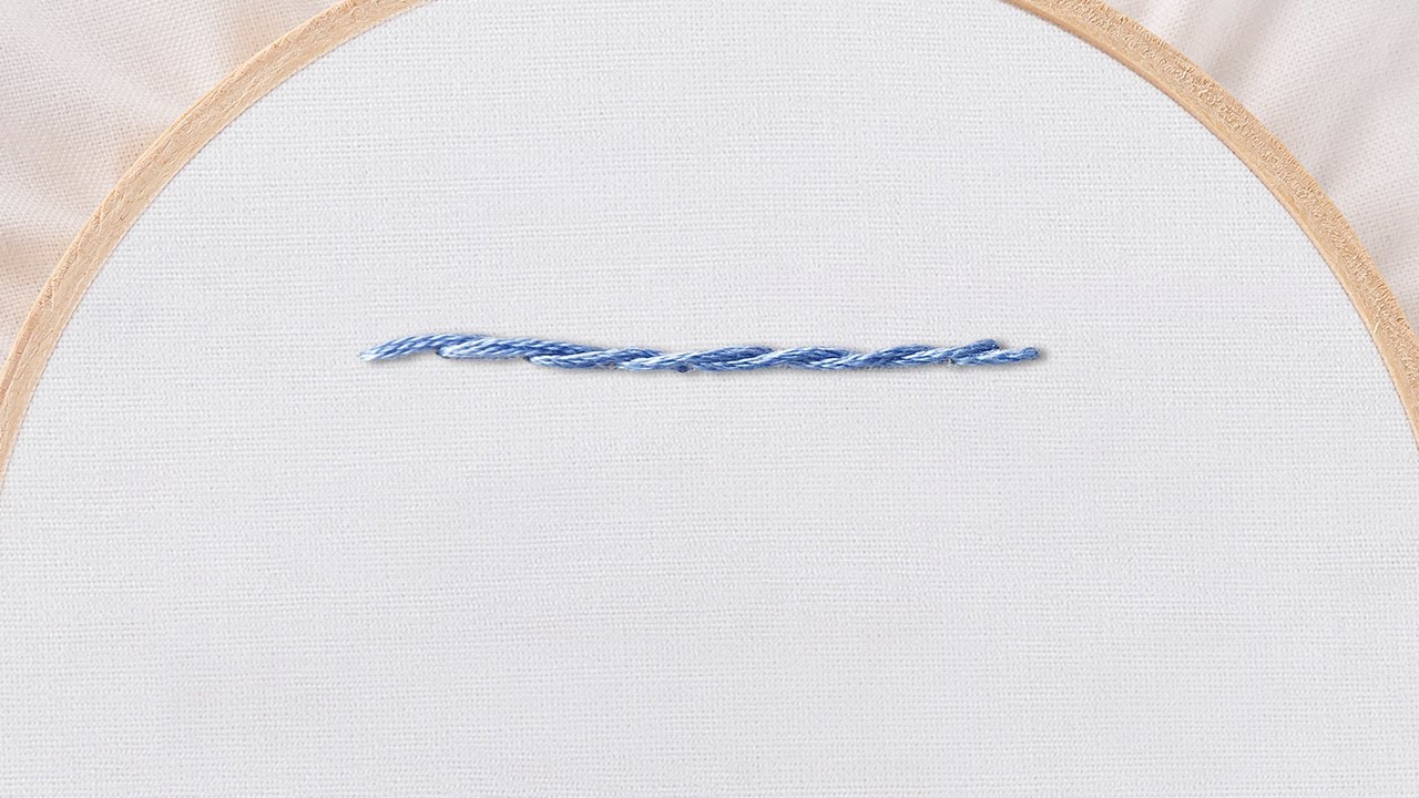 Embroidery 101: How to Embroider a Contour Stitch