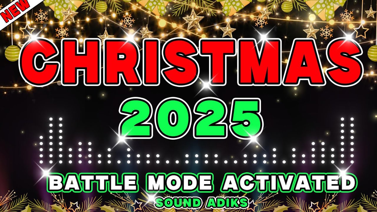 🎅NEW CHRISTMAS  SONG MEDLEY | DISCO BASAGAN NG SPEAKER SA 2025 | Sound Adiks