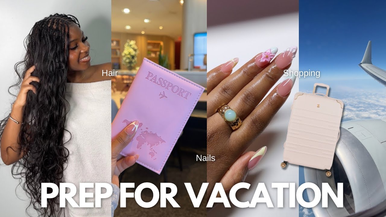 Maintenance + Pack & prep for vacay | lowkey last minute, Travel essentials, shopping, self care 