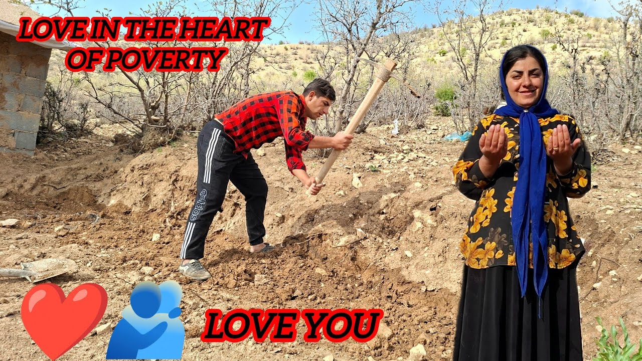 The First Step of Love: Zahra and her lover build their dream cottage together
