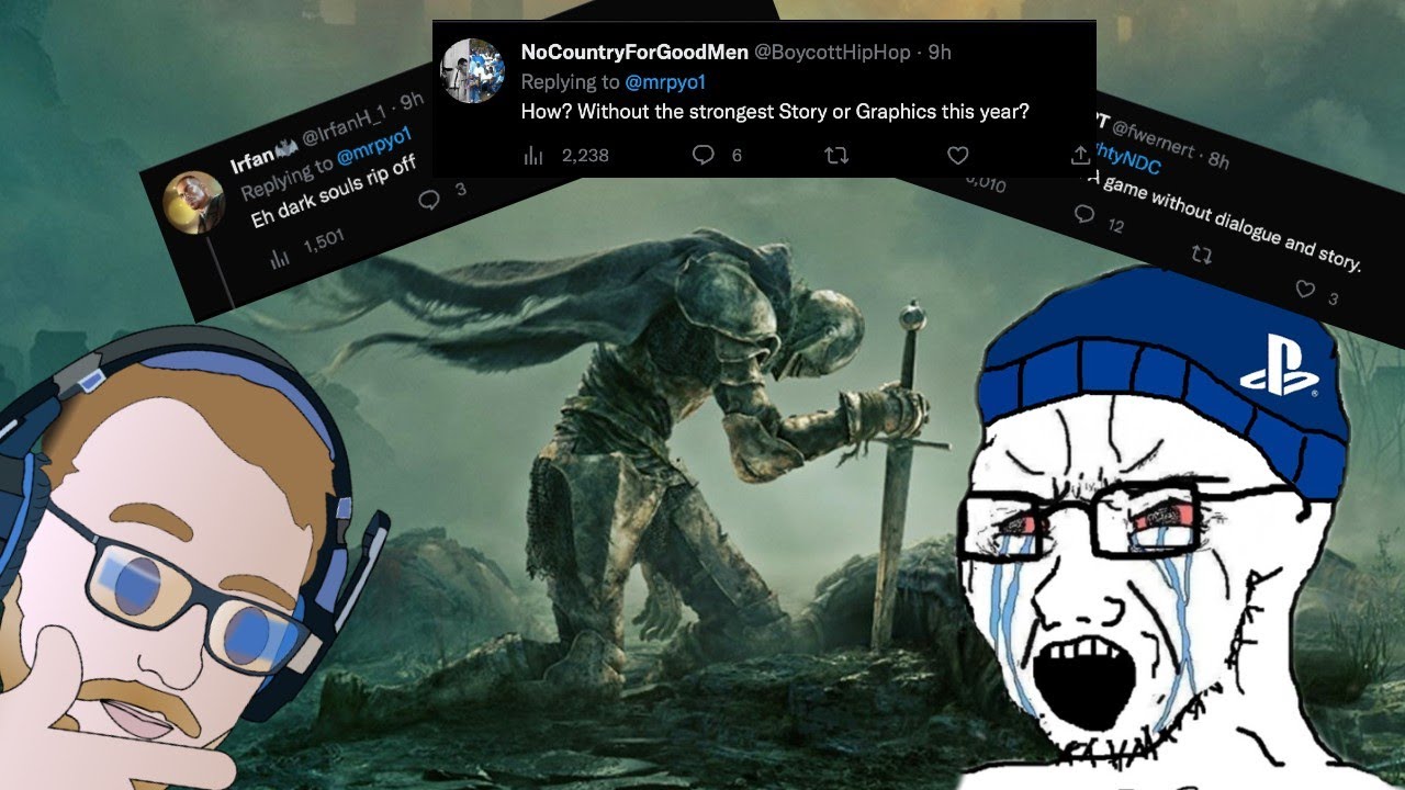 Elden Ring Becomes Most Awarded Game Ever, PS Fanboys Protest
