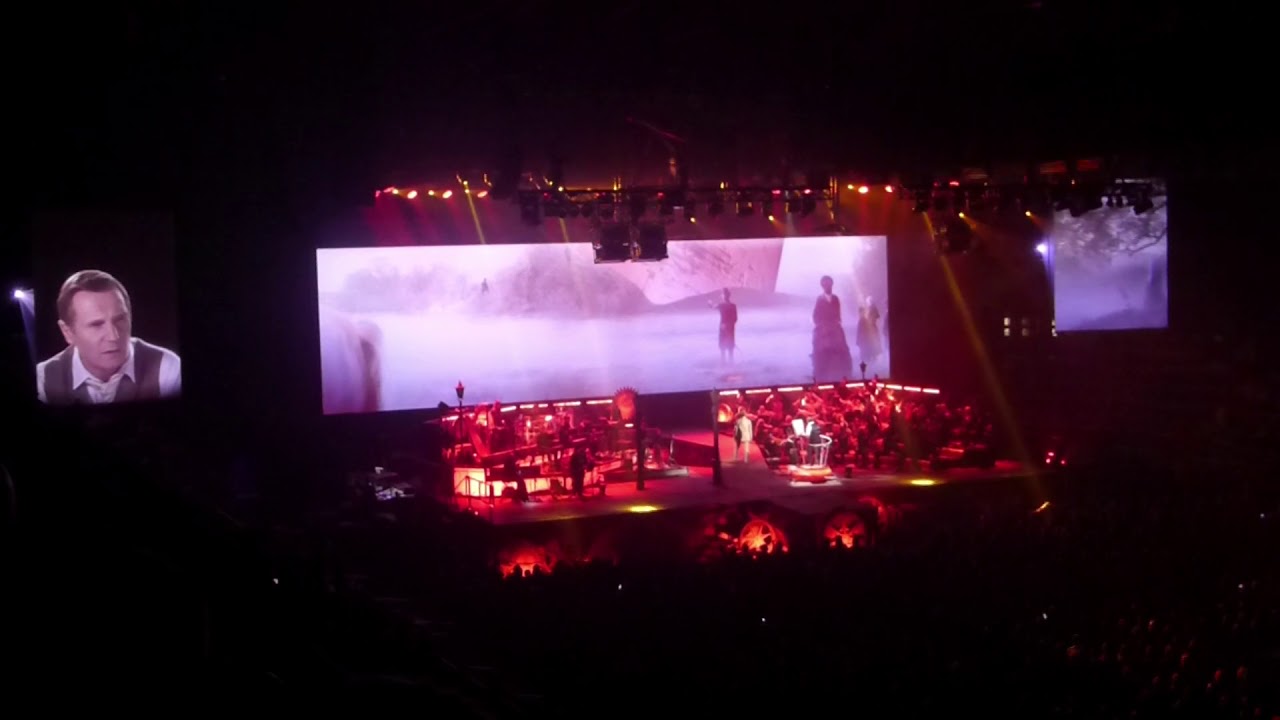 War of the Worlds Nottingham Motorpoint  Arena 7th December 2018 First 30 minutes of the production