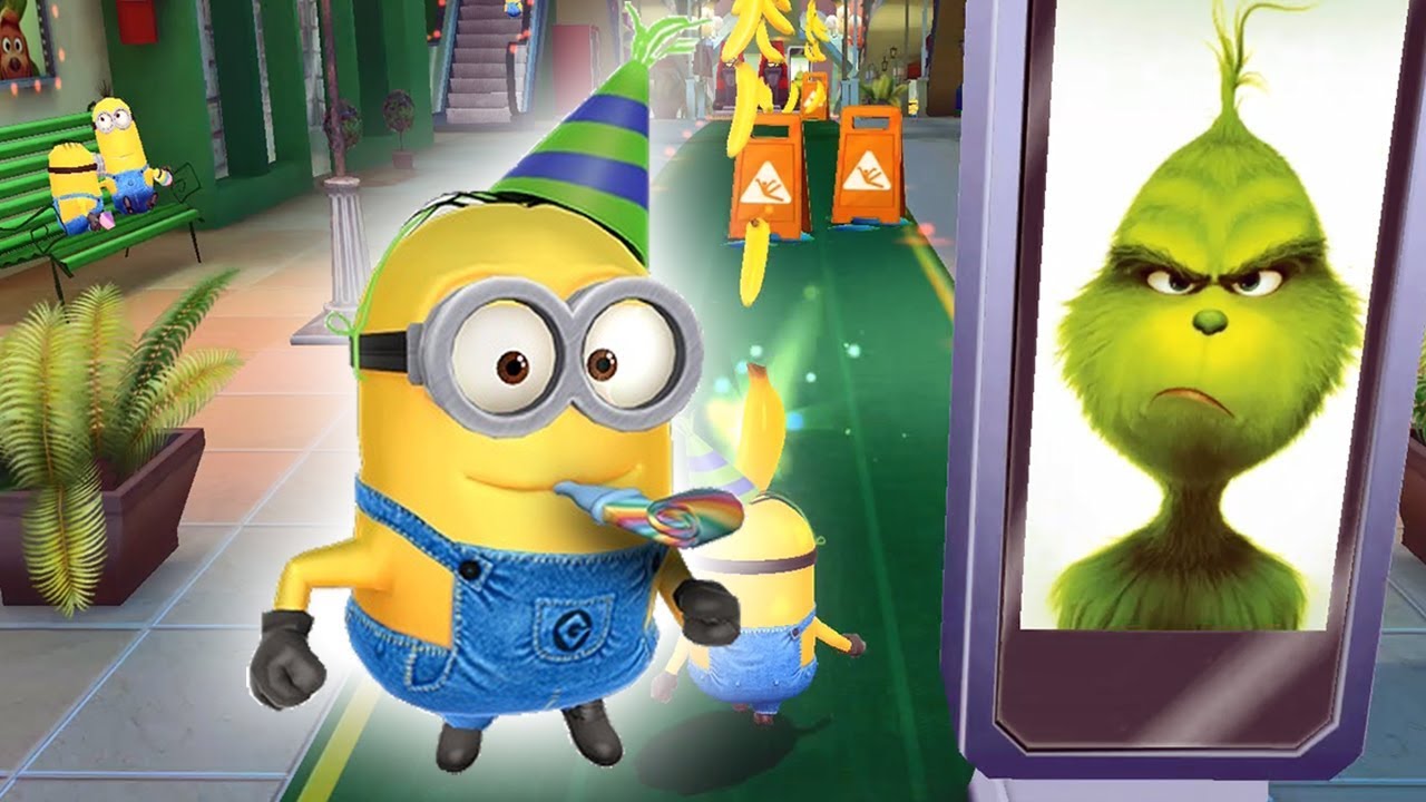 Minion Rush: The Grinch Movie Night