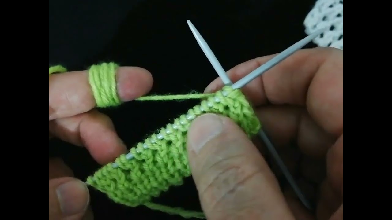 iki şişle kolay örgü modeli 🌹Easy Never before seen amazing knittting pattern stich bebek örgüleri