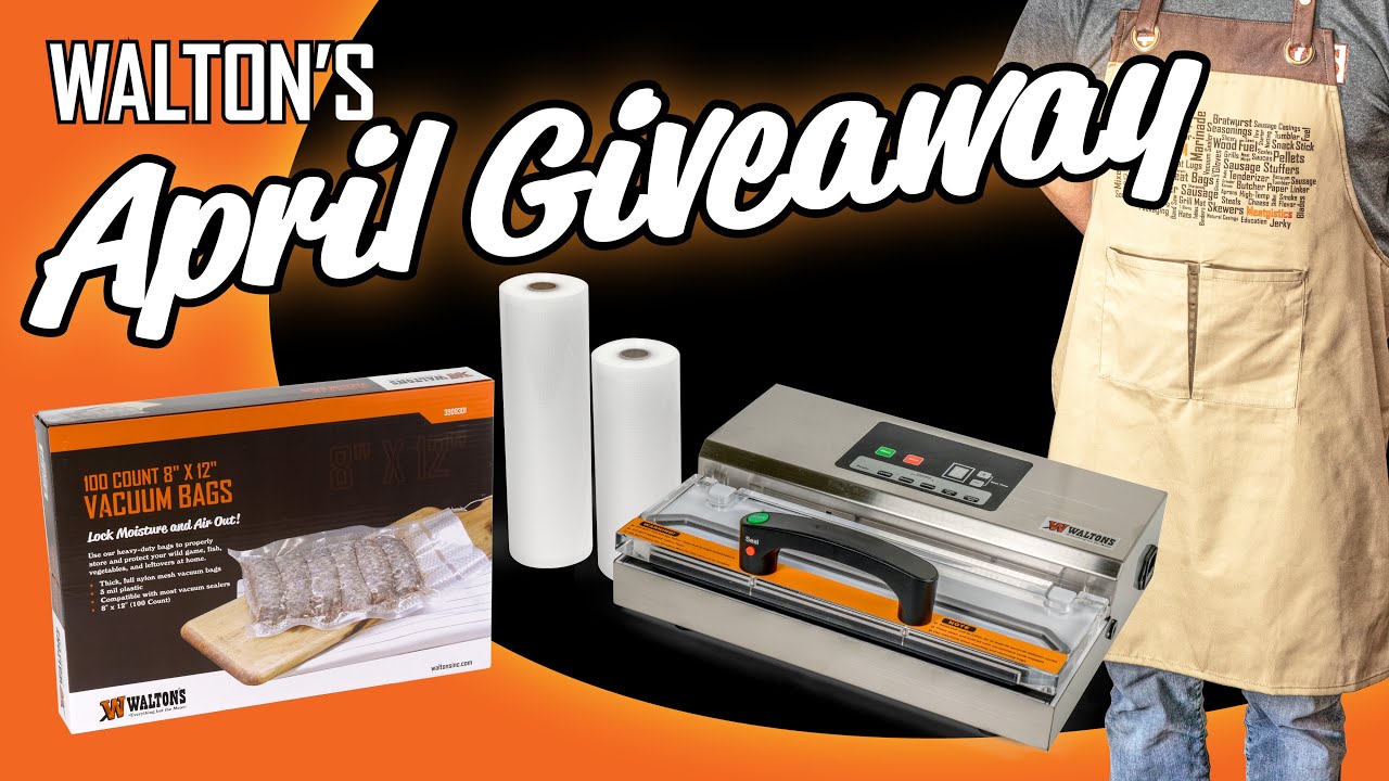 Walton's April Giveaway & Sales