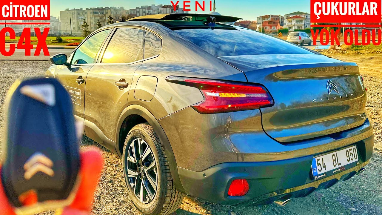 2023 YENİ CİTROEN C4 X TÜRKİYE’DE SATIŞTA | 1.2 130HP EAT8 SHİNE BOLD | TÜM DETAYLAR