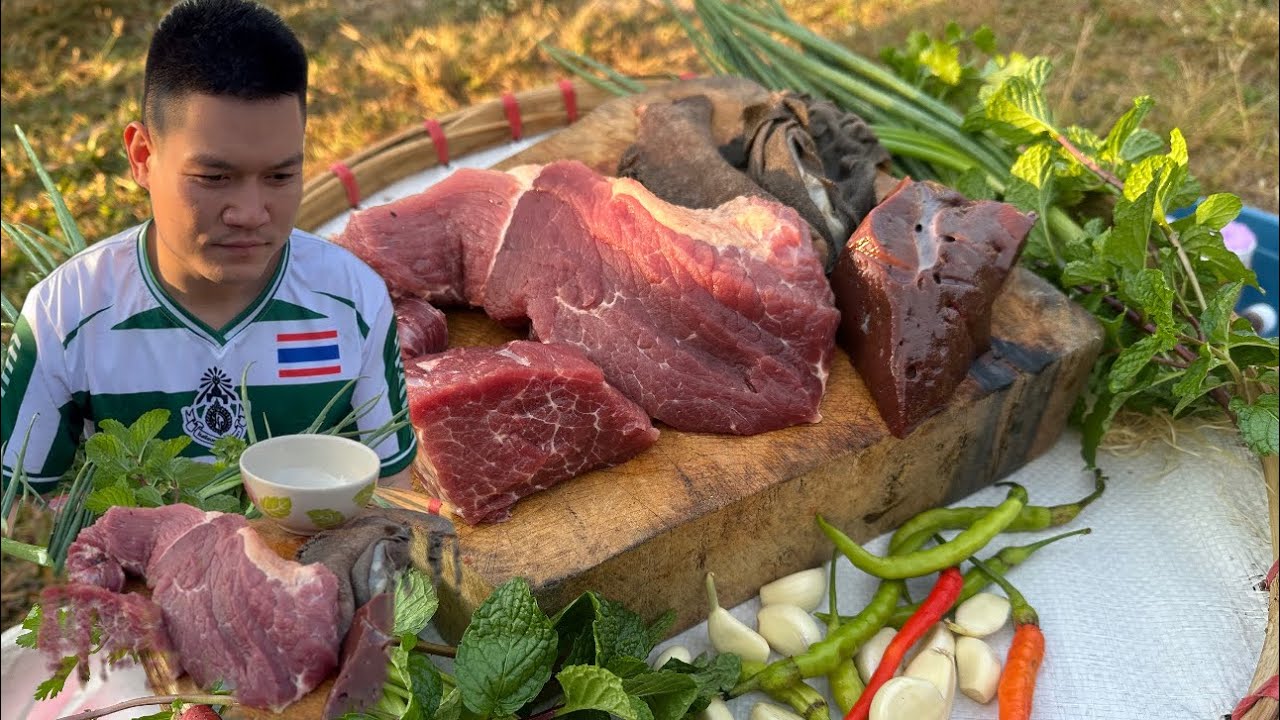 จุ๊เนื้ออีกแล้วหนึ่งกิโลเพี้ยสดแซบหลาย