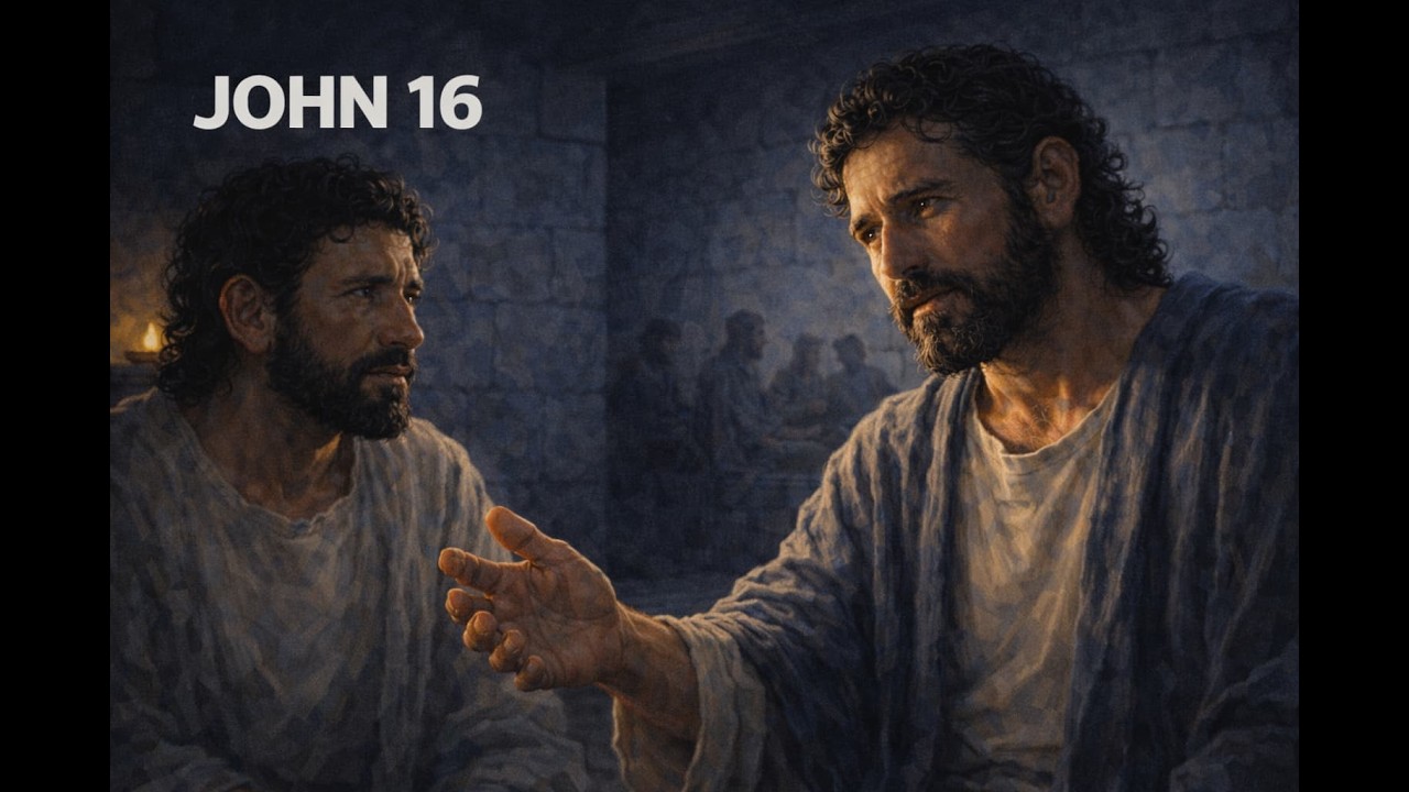 John 16 (Read Aloud) | The Work of the Holy Spirit | Bible Listening (WEB)