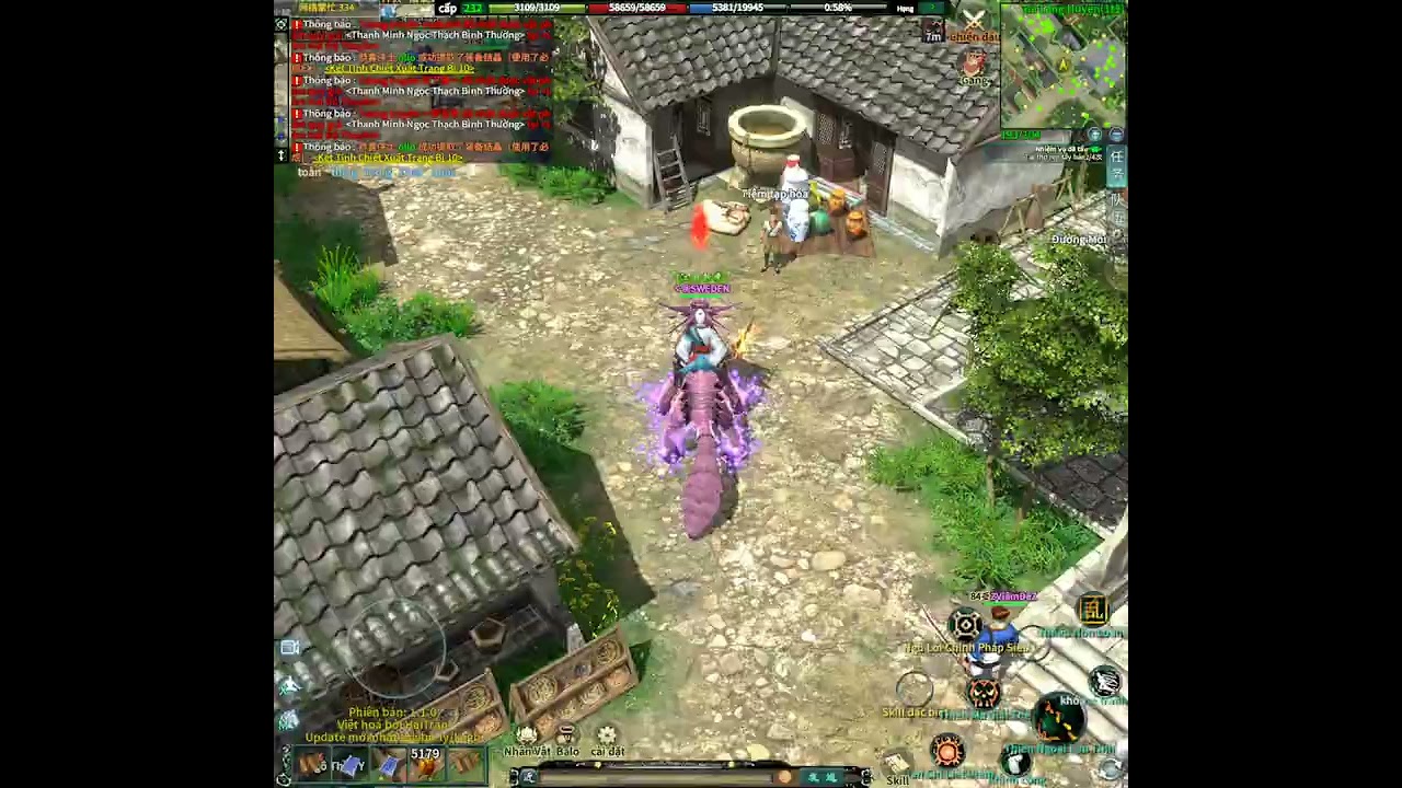 [Võ Lâm 1 3D TQ - Việt Hoá] Hướng Dẫn Tăng Điểm Tiềm Năng & Kỹ Năng Cho Người Mới ⚔️