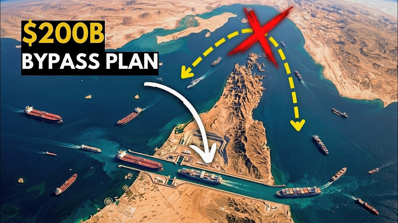 How to Build the Impossible $200B Canal to Bypass the Strait of Hormuz