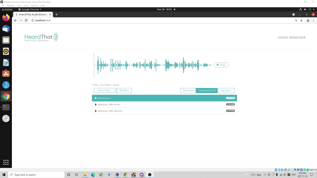 Singular Hearing Expo Demo Video