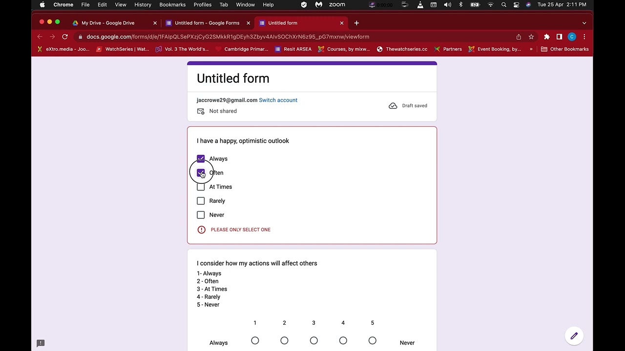 How to use Google Form to create an Evaluation Form for your participants feedback to submit to HRDF