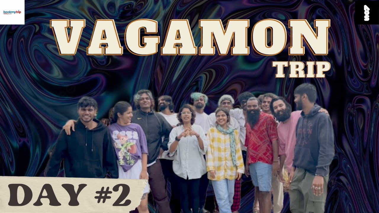 Vagamon Trip | Vlog 1 | Day 2 | House Of AOS | VAGAMON | Book My Trip Holidays | Monticle Glamps