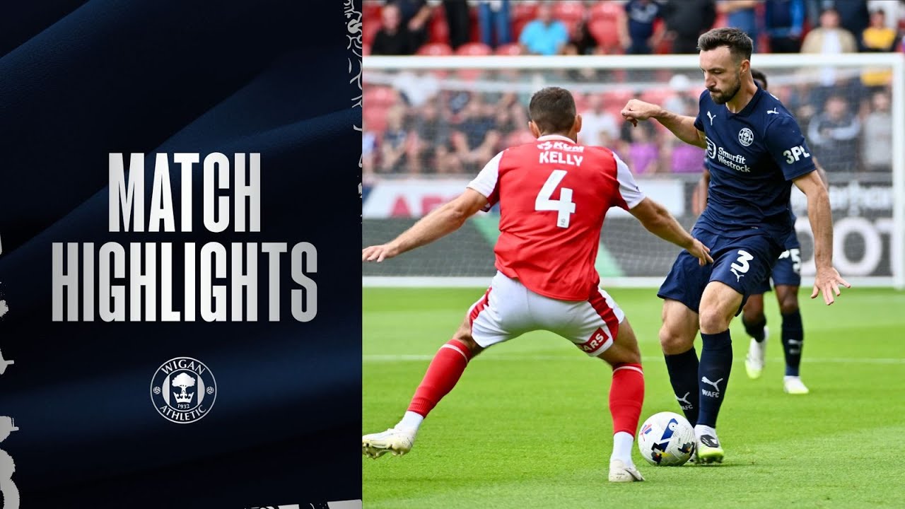 Match Highlights | Rotherham United 2 Wigan Athletic 2