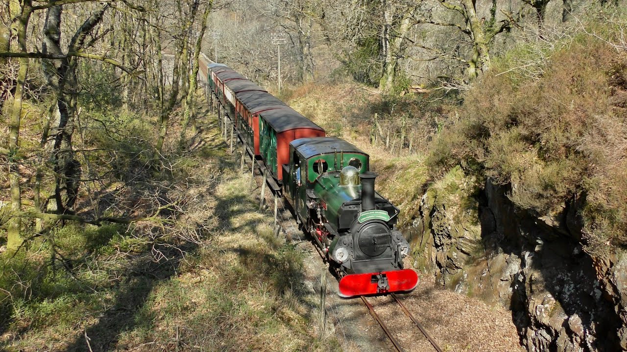 Ffestiniog Railway - 27th March 2022 - Mountain Spirit & Woodland Wanderer