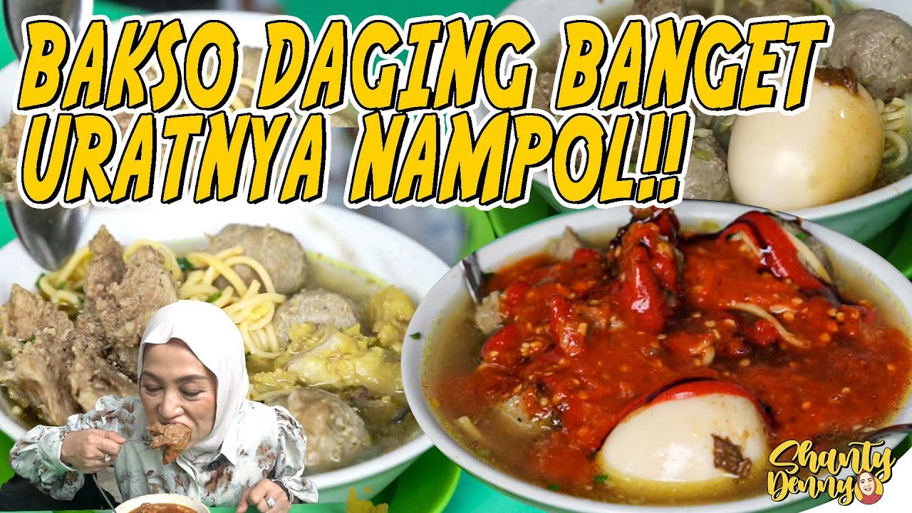 BAKSO DAGING BANGET!! URATNYA NAMPOL!! RAJA BAKSO WONOGIRI!!